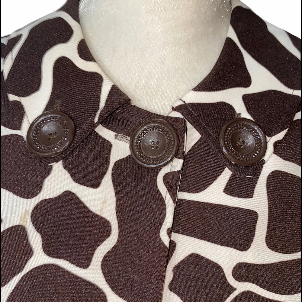 Soulmates Giraffe Print‎ Jacket for Ladies Size S